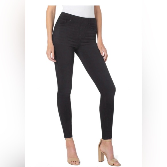 Liverpool Chloe Silky Skinny Jean in Resevoir Women’s size 2 / 26 NWT Pull On - Picture 1 of 15
